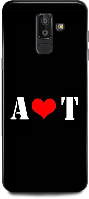 Afterglow Back Cover for SAMSUNG Galaxy On8 A T, A LOVES T, NAME, LETTER, ALPHABET, AT LOVE, HART  (Multicolor, Shock Proof, Pack of: 1)