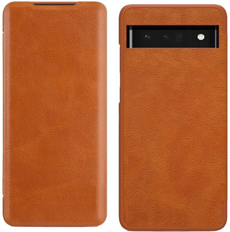 HITFIT Flip Cover for Google Pixel 7  (Brown, Grip Case, Pack of: 1)