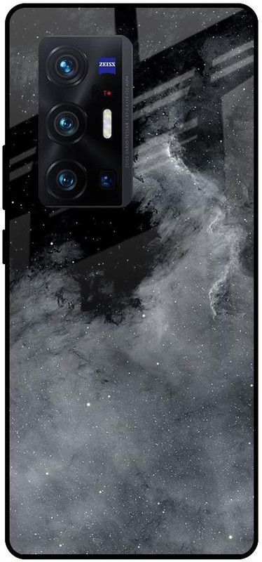 QRIOH Back Cover for Vivo X70 Pro+  (Multicolor, Grip Case, Silicon)