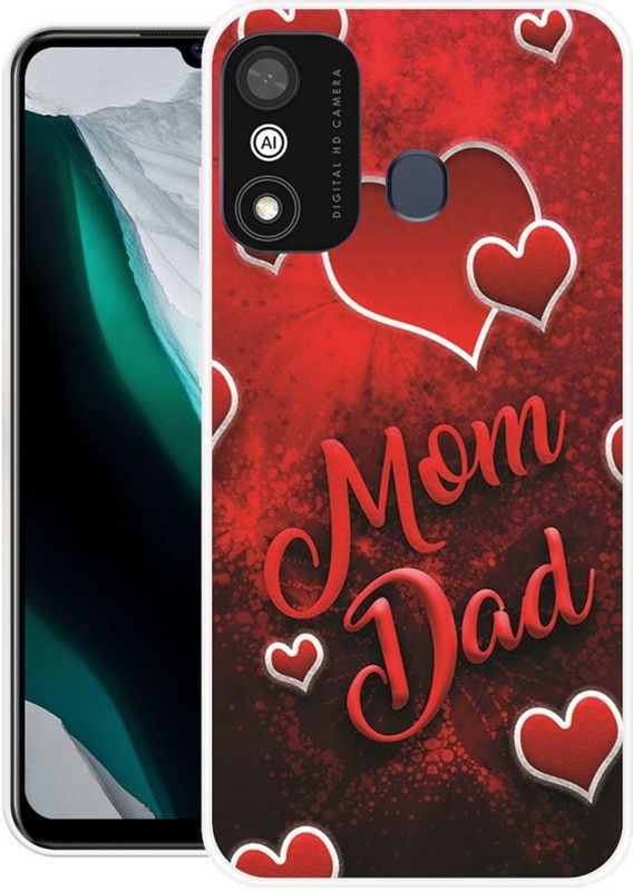 Vaultart Back Cover for Itel A27  (Multicolor, Dual Protection, Silicon, Pack of: 1)