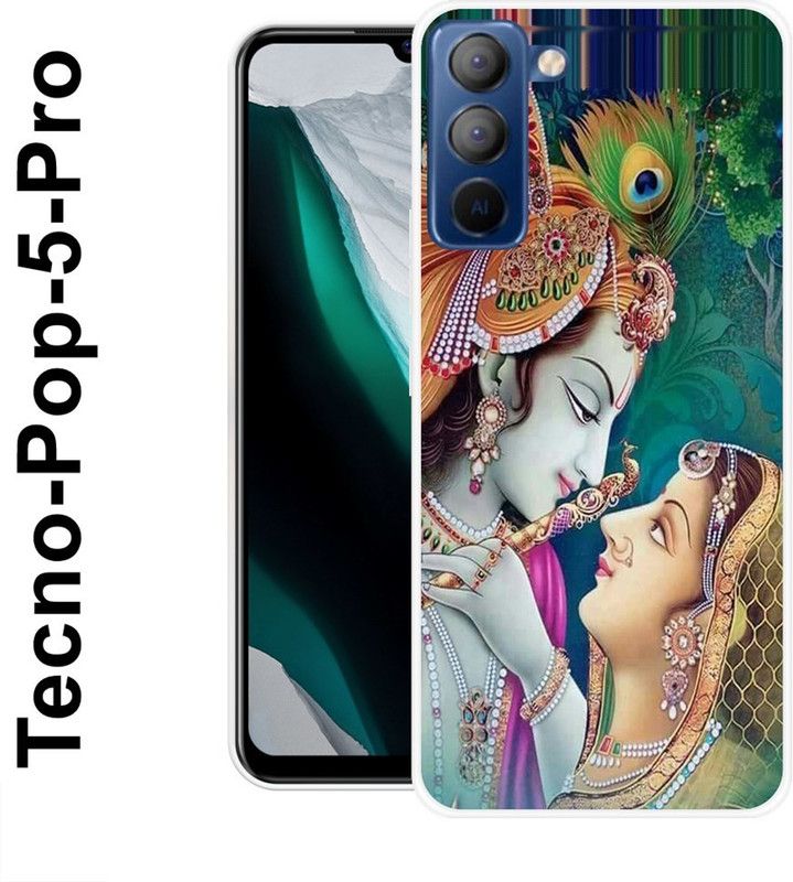 redfly Back Cover for Tecno Pop 5 Pro  (Multicolor, Silicon)