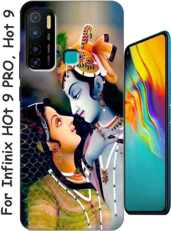 Rockerspot Back Cover for Infinix Hot 9 Pro 2555  (Purple, Dual Protection, Silicon, Pack of: 1)