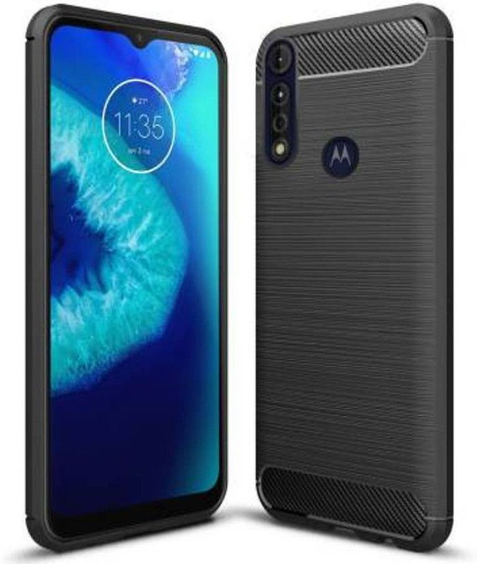RVTCC Back Cover for Moto G8 Power Lite  (Black, Pack of: 1)
