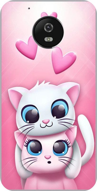Bastex Back Cover for Motorola Moto G5  (White, Blue, Pink, Hard Case, Pack of: 1)