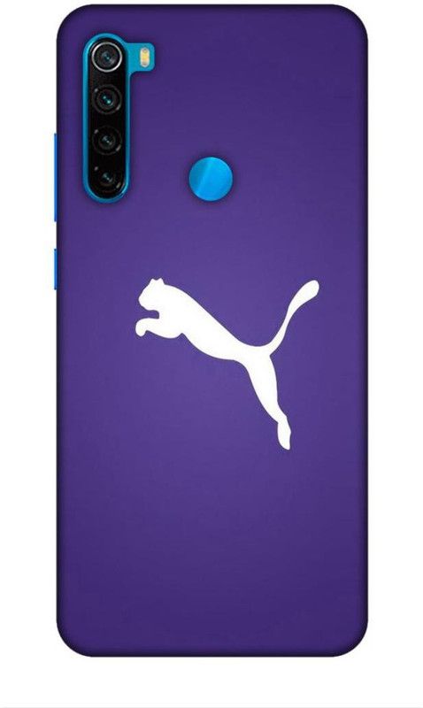 CRAFTARA Back Cover for Xiaomi Redmi Note 8  (Purple, White)