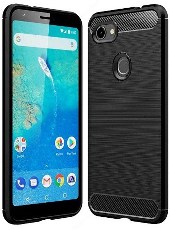 7Rocks Back Cover for Google Pixel 3a XL  (Black, Shock Proof, Pack of: 1)