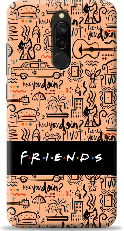 Cover King Back Cover for Mi Redmi 8  (Pink, Shock Proof, Pack of: 1)