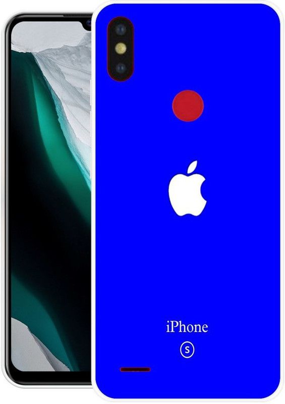 Looy Back Cover for Tecno Camon i Sky 2  (Blue, Flexible, Silicon, Pack of: 1)