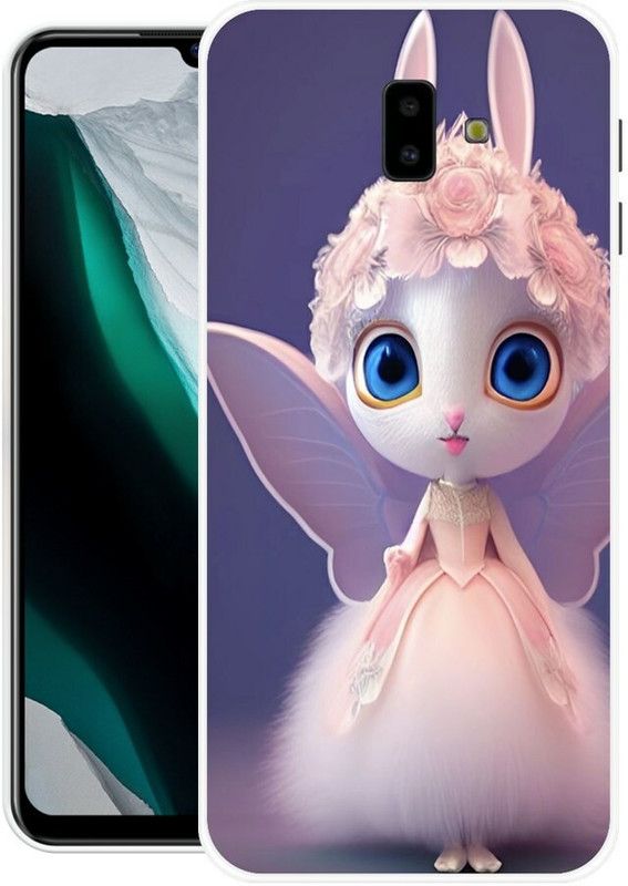SHIVKUDI Back Cover for Samsung Galaxy J6 Plus  (Multicolor, Grip Case, Silicon, Pack of: 1)