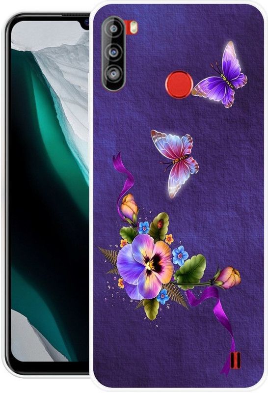 BAGRA Back Cover for Lava Z4  (Multicolor, Grip Case, Silicon)