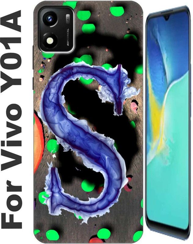 RDcon Back Cover for Vivo Y01A 2737  (Orange, Flexible, Silicon, Pack of: 1)