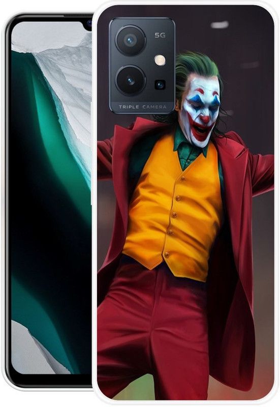 Sswastik Back Cover for Vivo T1 5G  (Multicolor, Grip Case, Silicon)