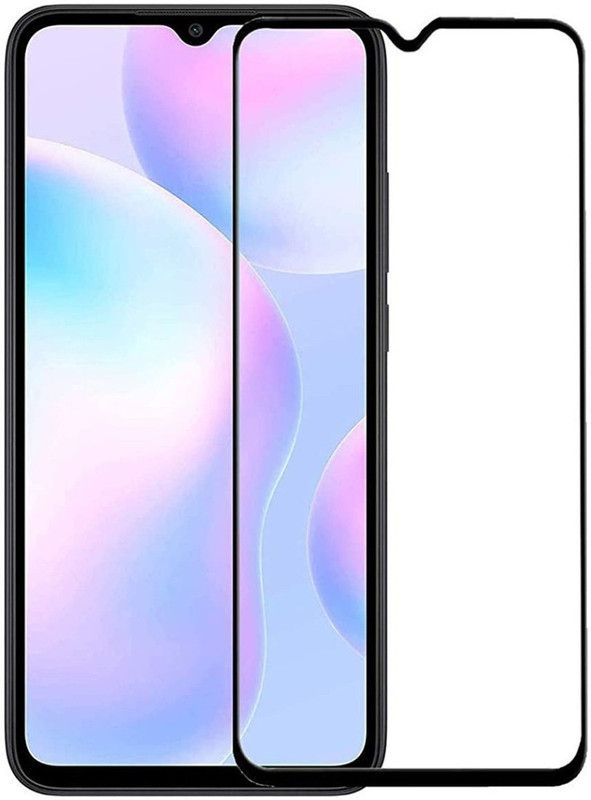 Techvor Edge To Edge Screen Guard for Mi Redmi 9, Mi Redmi 9A, Mi Redmi 9 Prime, Poco C3  (Pack of 1)