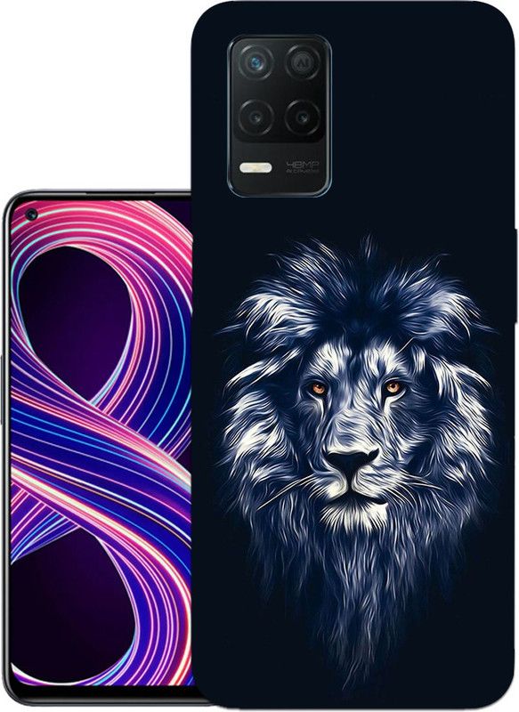kridha Back Cover for Realme 8 back cover | Realme RMX3085 back cover | Realme 8 / Realme RMX3085 | Design_124  (Multicolor, Flexible, Silicon, Pack of: 1)