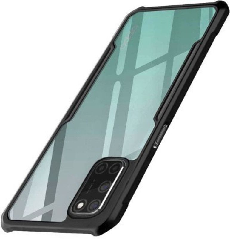 Asprint Bumper Case for OPPO A52  (Transparent, Camera Bump Protector, Pack of: 1)