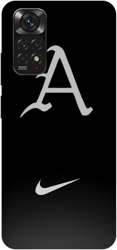 THE NARAYANA COLLECTIONS Back Cover for REDMI NOTE 11-A,ALPHABET,LIFE,LINE,NAME,NIKE  (Multicolor, Hard Case, Pack of: 1)