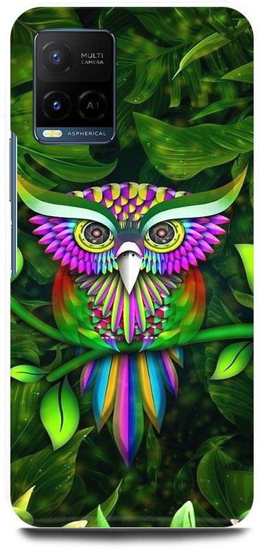 play fast Back Cover for Vivo Y33T, V2146 WEED, STONER, ART, LEAF, TRIPPY, GIRL, PIN, OF, ART  (Green, Hard Case, Pack of: 1)