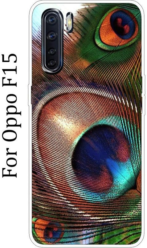 mitzvah Back Cover for OPPO F15  (Multicolor, Grip Case, Silicon, Pack of: 1)