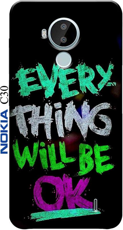RDcon Back Cover for Nokia C30 2752  (Multicolor, Anti-radiation, Silicon, Pack of: 1)