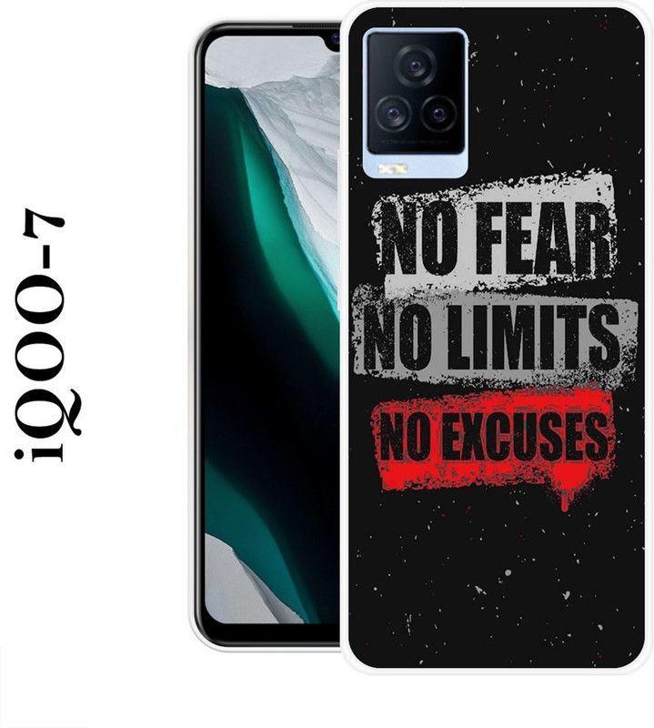 JATLAND Back Cover for IQOO 7  (Multicolor, Grip Case, Silicon)