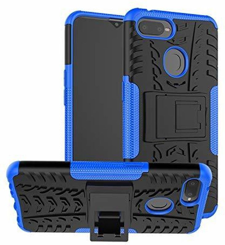 Tremolite Back Cover for OPPO F9 Pro  (Blue, Black, Pack of: 1)