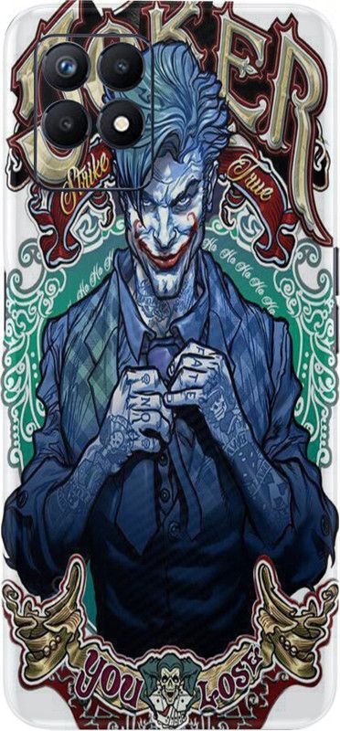 Mclaxa The Joker Mobile Back Skin Guard, The Joker, Realme Narzo 50 Mobile Skin  (The Joker Skin With Super Matte Finish)