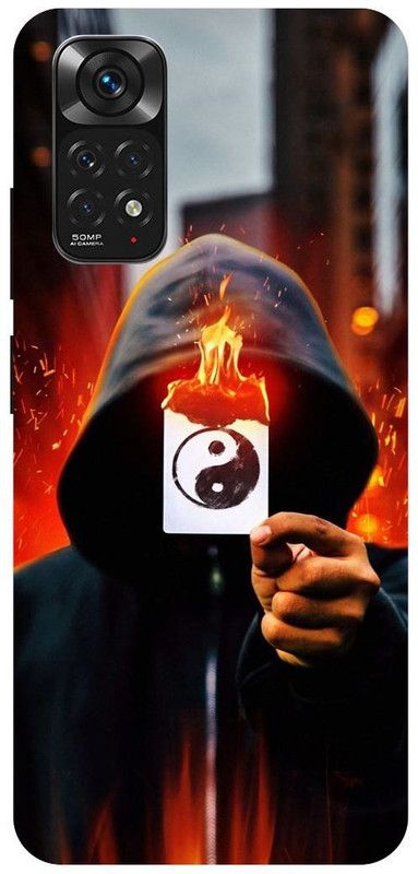 THE NARAYANA COLLECTIONS Back Cover for REDMI NOTE 11s-JOKER,BURN,CARD,IKKA,KING,SMILE,DEVIL  (Multicolor, Hard Case)