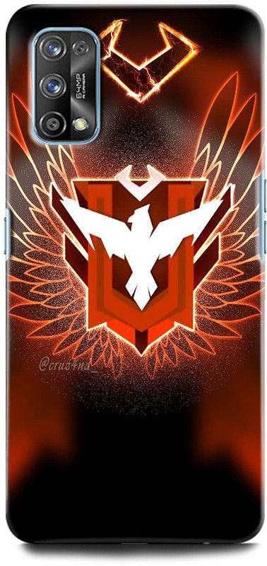 ORBIQE Back Cover for Realme 7 Pro RMX2170 FREEFIRE, JUEGO, GUN, METAL, FIRE, BACKGROUND, GAME, ARMY  (Multicolor, Hard Case, Pack of: 1)