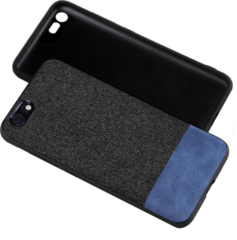 Kapa Back Cover for Apple iPhone 7  (Blue, Black, Pack of: 0)