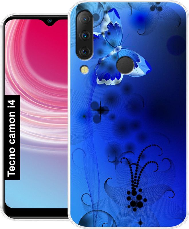 Coolcase Back Cover for Tecno Camon I4 Back Cover  (Multicolor, Grip Case, Silicon)