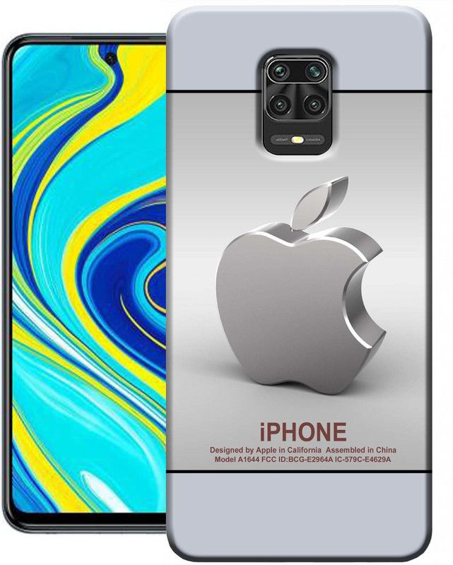 HEXAcase Back Cover for Redmi Note 9 Pro Back Cover/ Redmi Note 9 Pro Mobile back cover  (Multicolor, Anti-radiation, Silicon, Pack of: 1)