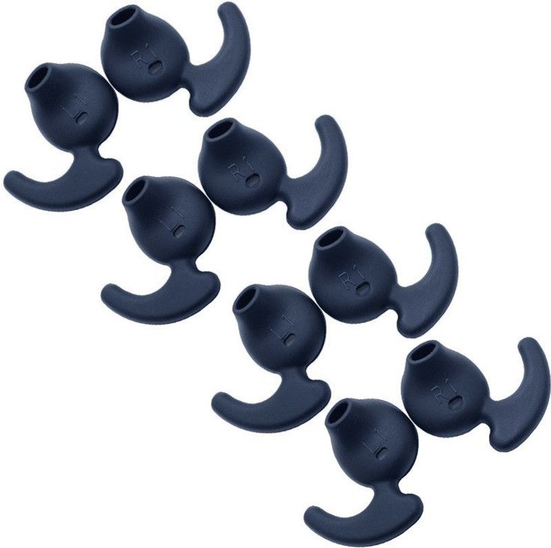 Somapa 8Pcs (4 Pair) S7 Earbuds Anti-Slip Silicone Replacement Ear Tips . Bluetooth Earphone (Blue) In The Ear Headphone Cushion (Pack of 8, Blue) In The Ear Headphone Cushion  (Pack of 8, Blue)