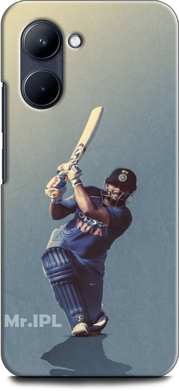 WallCraft Back Cover for Realme C33, RMX3624 SURESH RAINA, SPORT, CRICKET  (Multicolor, Dual Protection, Pack of: 1)