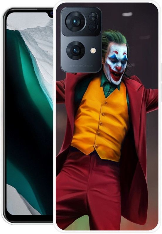 REALKING Back Cover for Oppo Reno7 Pro 5G  (Multicolor, Grip Case, Silicon)