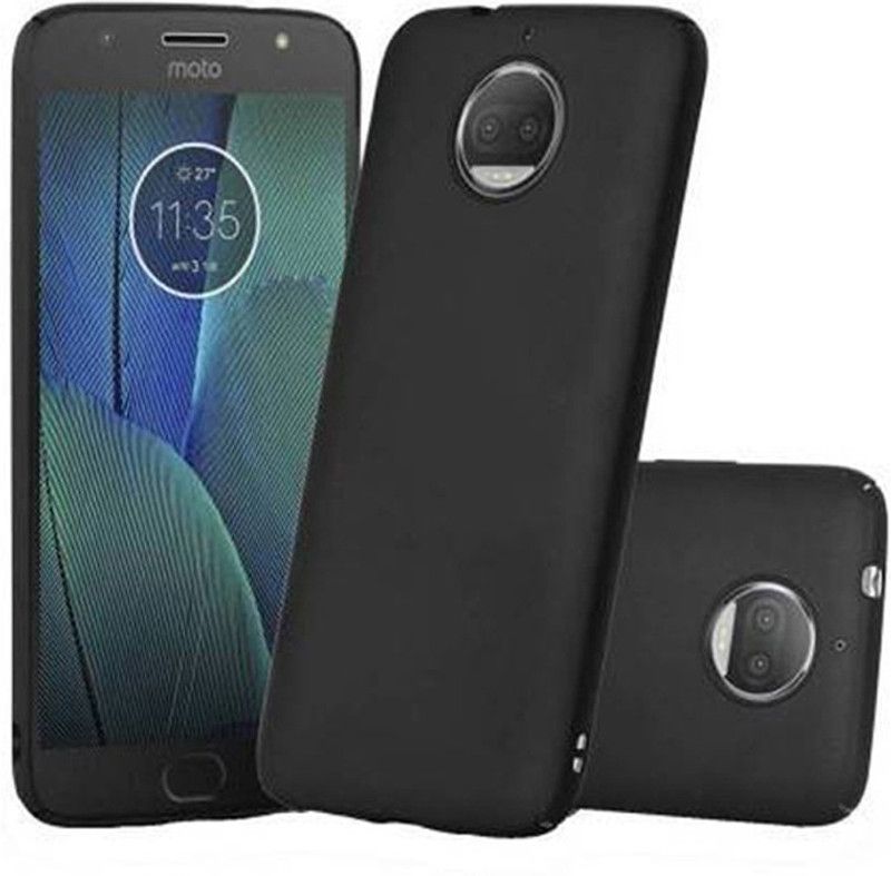 Stunny Back Cover for Motorola Moto G5s Plus  (Black, Grip Case, Pack of: 1)