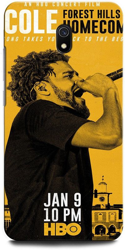 ORBIQE Back Cover for Redmi 8A MZB8458IN J COLE, RAP, MUSIC, HIP HOP, SINGER, DANCE  (Multicolor, Hard Case, Pack of: 1)