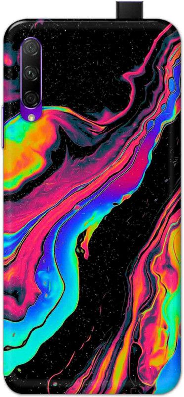 NDCOM Back Cover for Honor 9X Pro Spoil Colors Printed  (Multicolor, Hard Case, Pack of: 1)