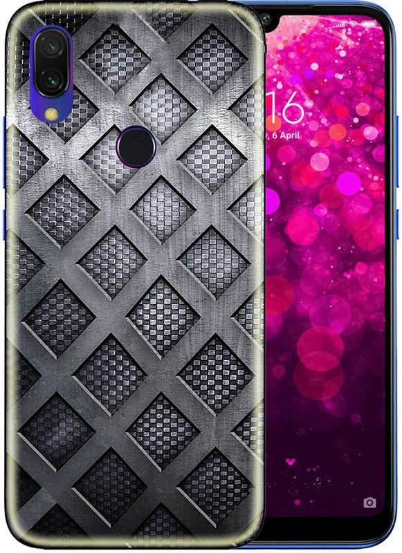 Snazzy Back Cover for Mi Redmi Y3  (Grey, Grip Case, Silicon, Pack of: 1)