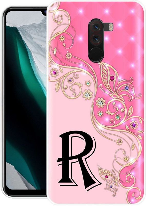 SHIVKUDI Back Cover for Poco F1  (Multicolor, Grip Case, Silicon)