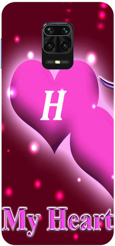 Artcase Back Cover for Poco M2 Pro  (White, Pink, Dual Protection, Silicon, Pack of: 1)