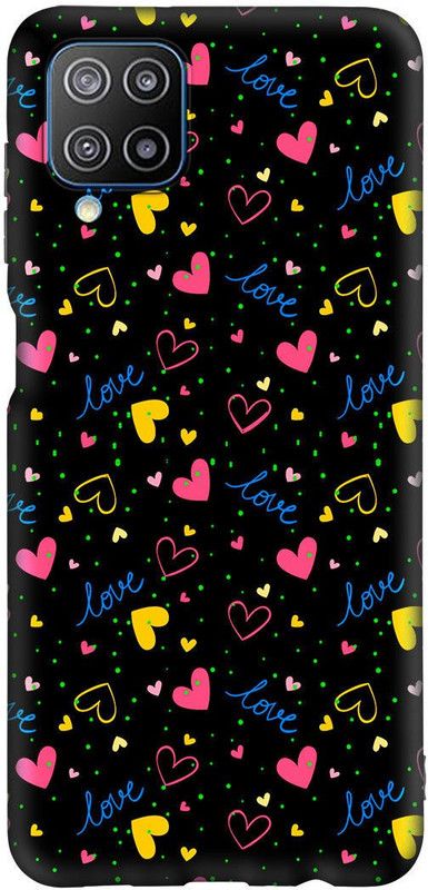 Unique Case Back Cover for SAMSUNG GALAXY F12  (Multicolor)