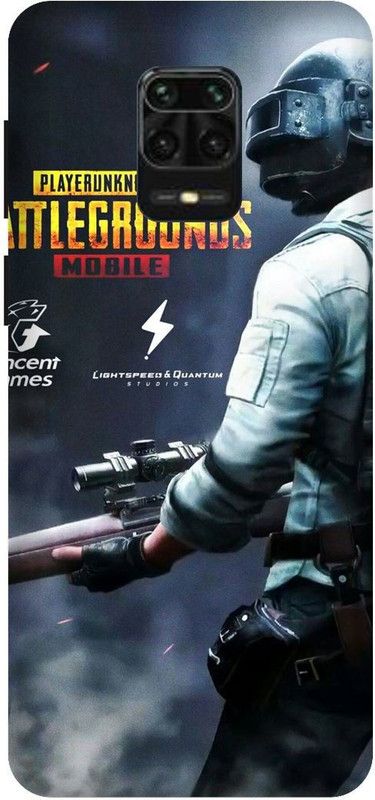 UMPRINT Back Cover for Redmi Note 9 Pro Max Pubg Pubg Mobile Game Printed Back Cover  (Multicolor, Hard Case, Pack of: 1)