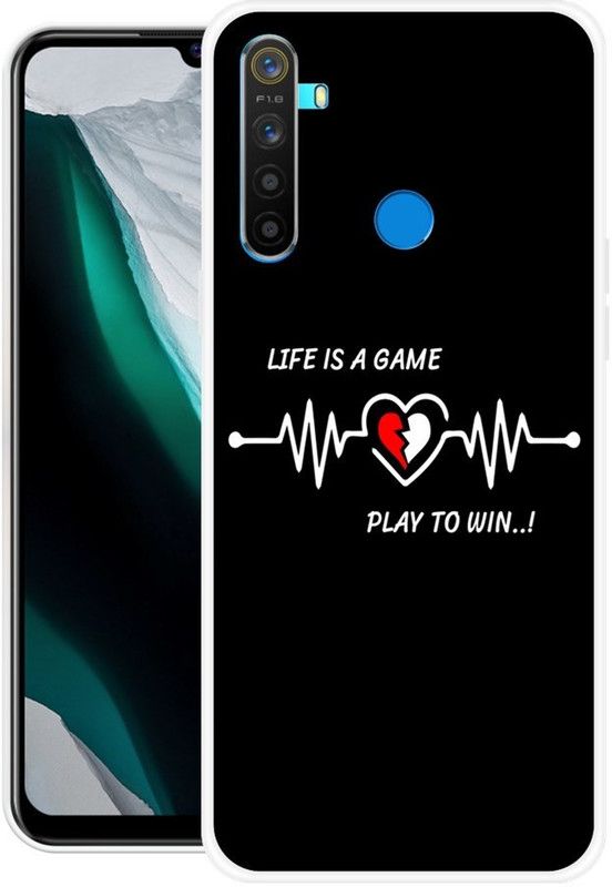 Sswastik Back Cover for Realme 5, Realme 5i, Realme 5s, Realme Narzo 10  (Multicolor, Grip Case, Silicon)