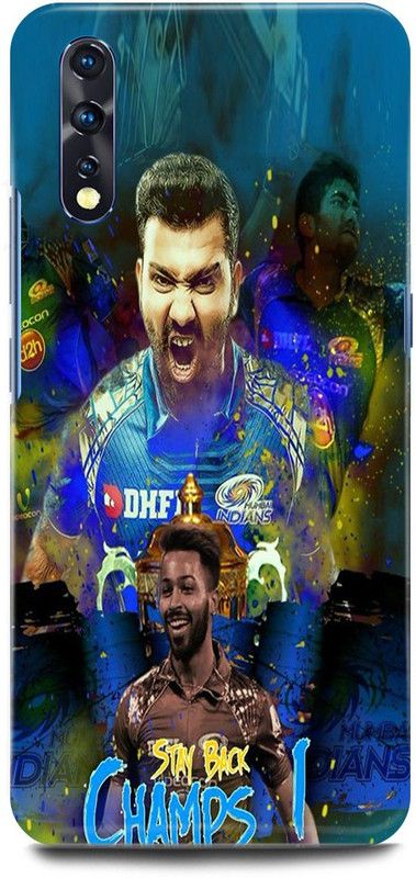 JUGGA Back Cover for Vivo S1, 1907, VIRAT,KOHLI, INDIAN, PLAYER, RCB  (Blue, Hard Case, Pack of: 1)
