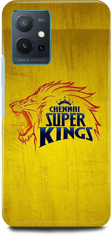 JUGGA Back Cover for OPPO K10, CPH2373, CHENNAI, SUPER, KINGS, IPL, TEAM, LOGO  (Yellow, Hard Case, Pack of: 1)