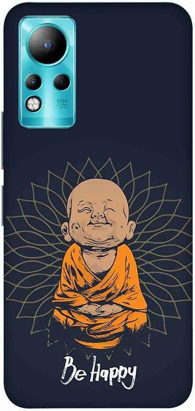 NDCOM Back Cover for Infinix Note 11 Be Happy Printed  (Multicolor, Hard Case, Pack of: 1)