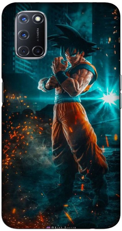 CROKIAN Back Cover for OPPO A52 Goku Back Cover  (Multicolor, Hard Case, Pack of: 1)