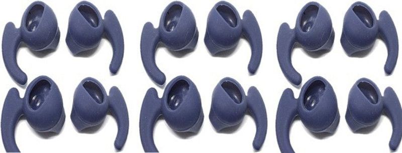 THE DARK NIGHT BBS TECH 12 Pcs (6 Pair) for S7Earbuds Black Earbuds fo... In The Ear Headphone Cushion  (Pack of 1, Blue)