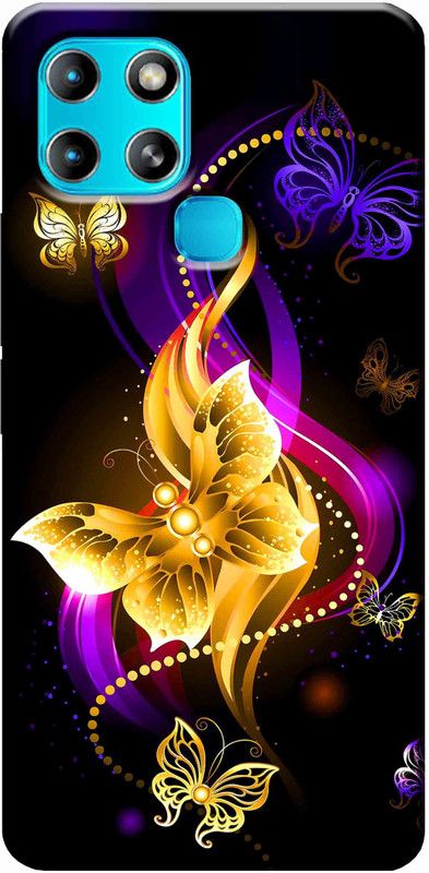 YorKtoLene Back Cover for Infinix Smart 6 2589  (Multicolor, Grip Case, Silicon, Pack of: 1)