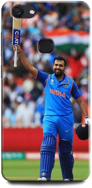 INTELLIZE Back Cover for Vivo V7/1718 rohit sharma,Printed  (Multicolor, Shock Proof, Pack of: 1)